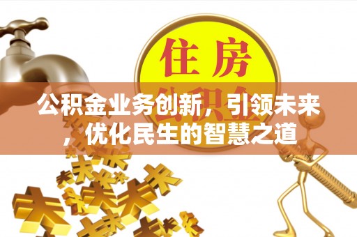 高安公积金业务创新，引领未来，优化民生的智慧之道