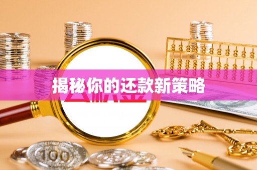 高安揭秘你的还款新策略