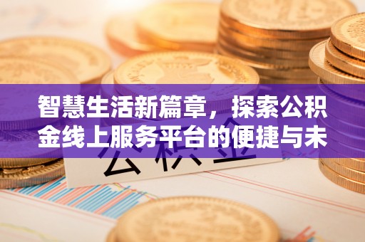 高安智慧生活新篇章，探索公积金线上服务平台的便捷与未来