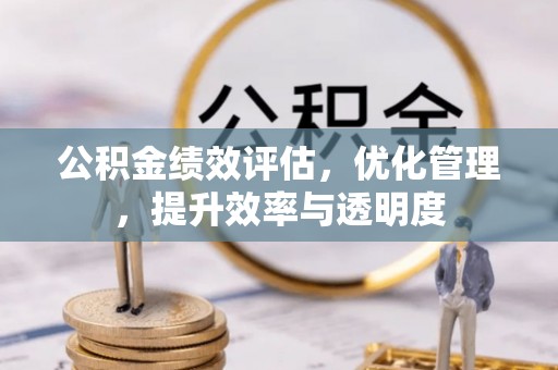 高安公积金绩效评估，优化管理，提升效率与透明度