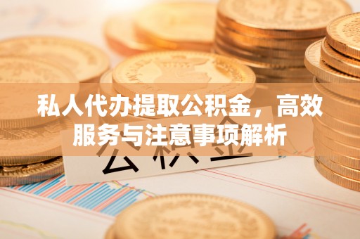 高安私人代办提取公积金，高效服务与注意事项解析