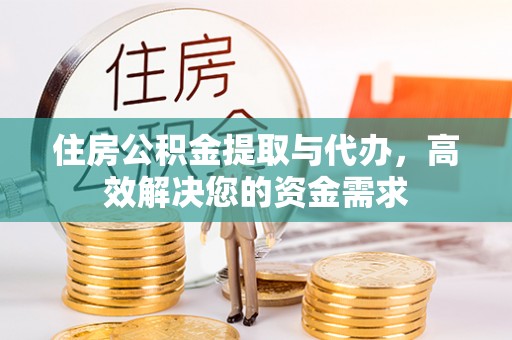高安住房公积金提取与代办，高效解决您的资金需求