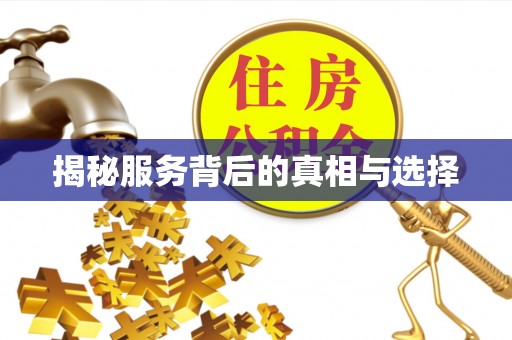 高安揭秘服务背后的真相与选择